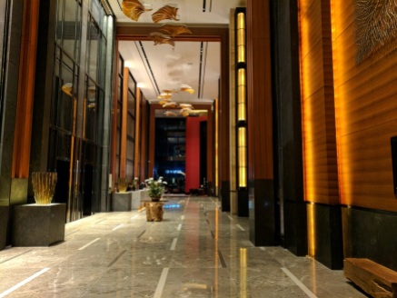 Very stylish lobby